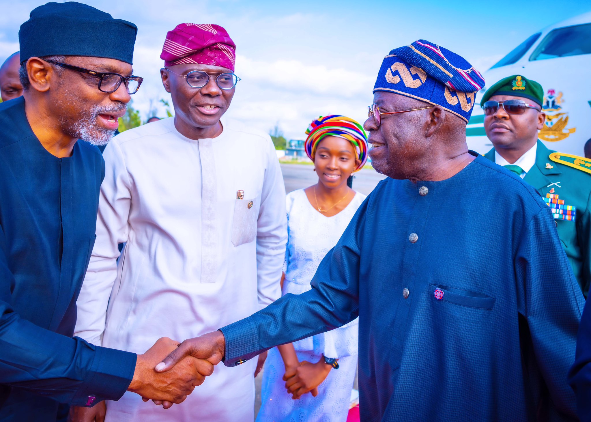 President Tinubu Arrives Lagos For Eid El Kabir